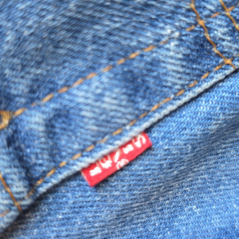 Levis 501 Button Fly Jeans USA Vtg 1985 - Picture 11 of 12